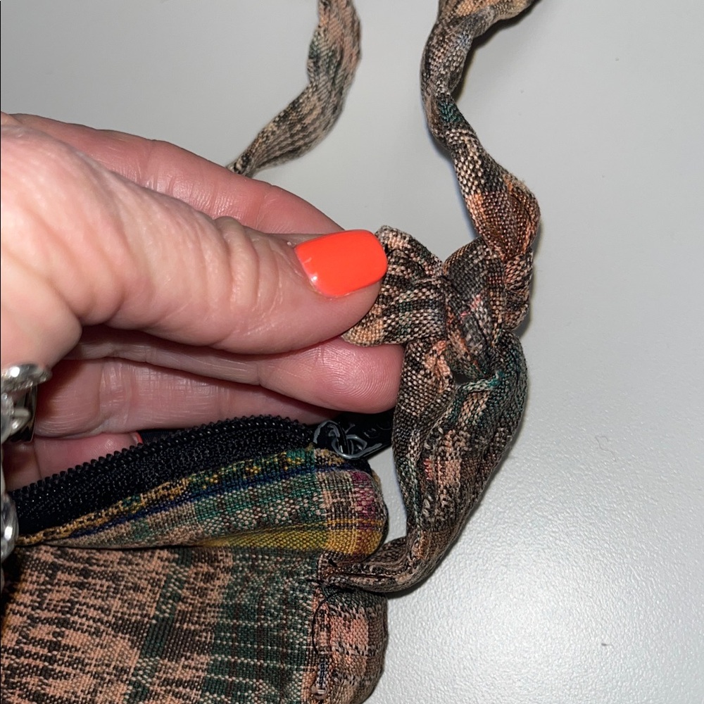 Source Unknown Colorful Patterned Crossbody Bag - image 8